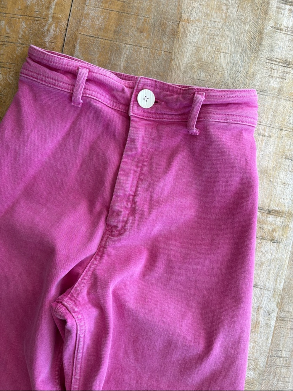 Zara Pink Women's Marine Jeans size 2 - Picture 5 of 10